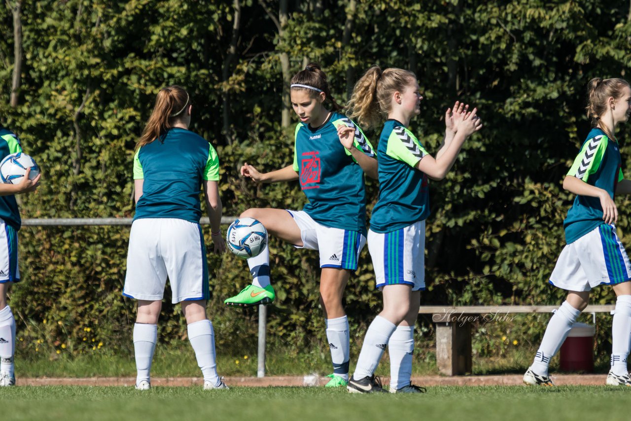 Bild 61 - B-Juniorinnen Krummesser SV - SV Henstedt Ulzburg : Ergebnis: 0:3